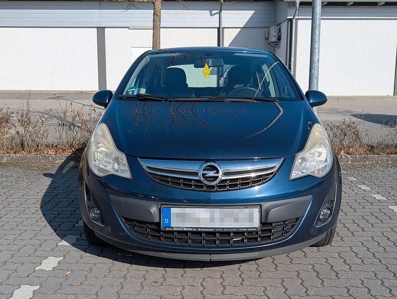 Gebraucht Opel Corsa Selection 86 PS (63 kW) 2012 Blau Kleinwagen