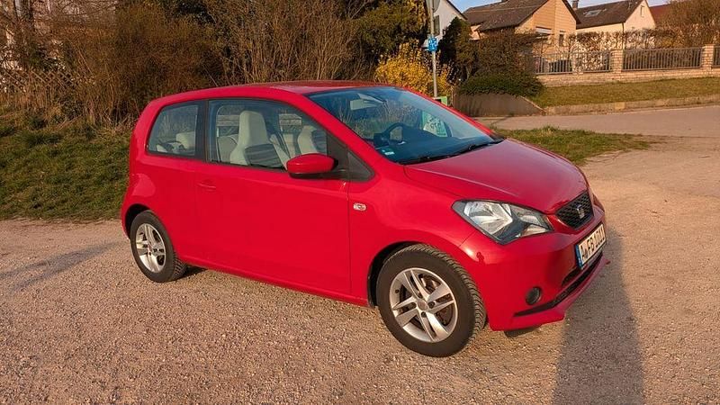 Gebraucht Seat Mii Style 75 PS (55 kW) 2012 Rot Kleinwagen