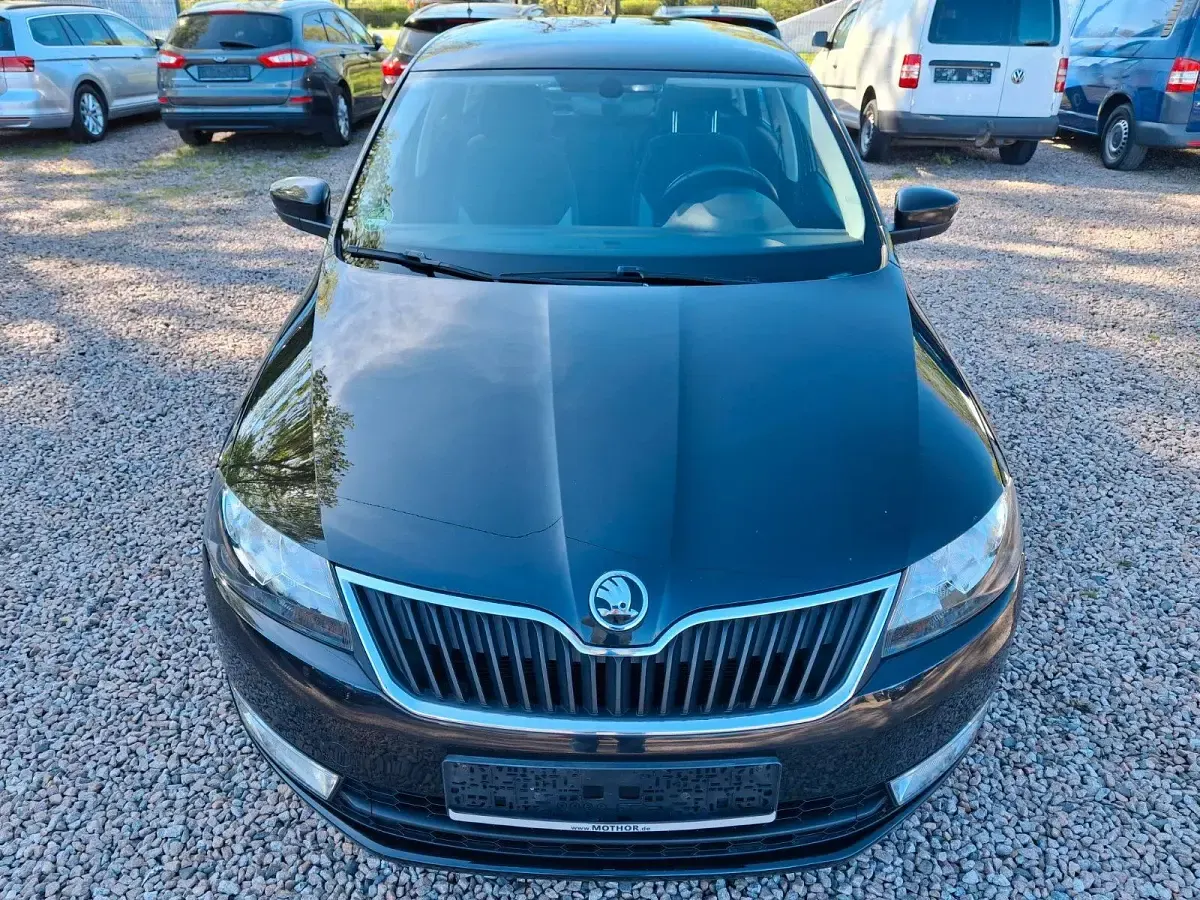 Brugt Skoda Rapid Ambition 90 HK (66 kW) 2016 Sort Hatchback