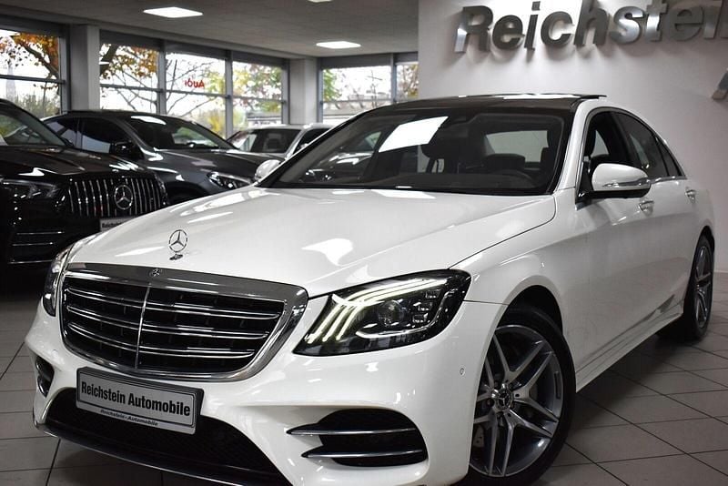 Diamantweiss bright Gebraucht 2020 Mercedes S400 AMG Limousine | 59.980 € (Superpreis) - Bild 1/4