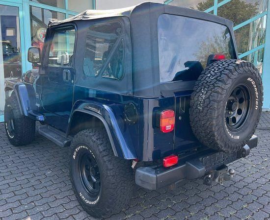 Gebraucht Jeep Wrangler Sahara 177 PS (130 kW) 2006 Blau (metallic) SUV