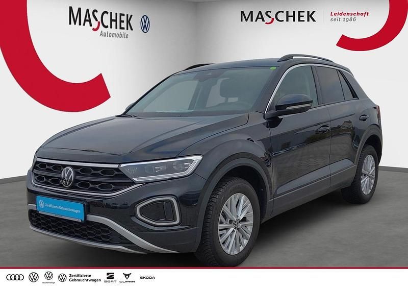 Deep black perleffekt Gebraucht 2025 VW T-Roc Life SUV | 21.620 € (Guter Preis) - Bild 1/4