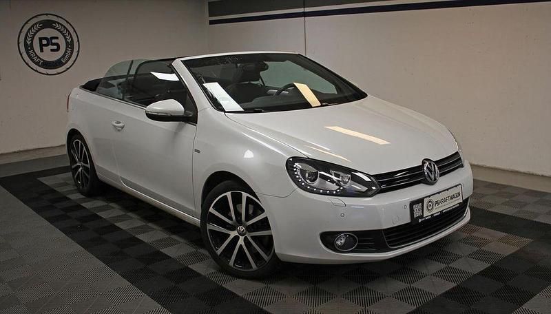 Gebraucht VW Golf Cabriolet S 160 PS (117 kW) 2014 Weiß Cabrio