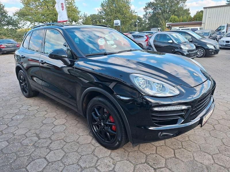 Schwarz Gebraucht 2011 Porsche Cayenne Turbo SUV | 16.999 € (Superpreis) - Bild 1/4