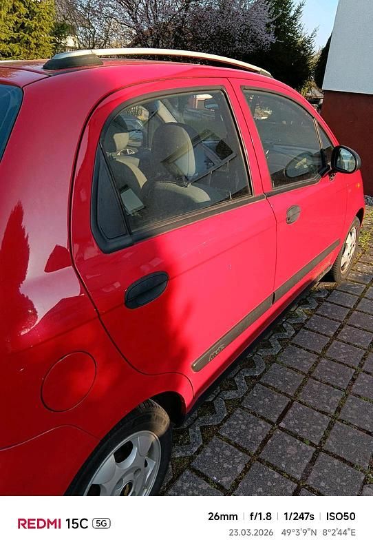 Gebraucht Chevrolet Matiz 66 PS (48 kW) 2006 Rot Kleinwagen
