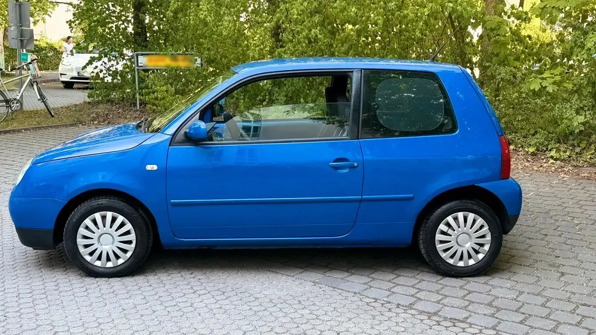 Gebraucht VW Lupo 50 PS (36 kW) 2002 Blau Kleinwagen