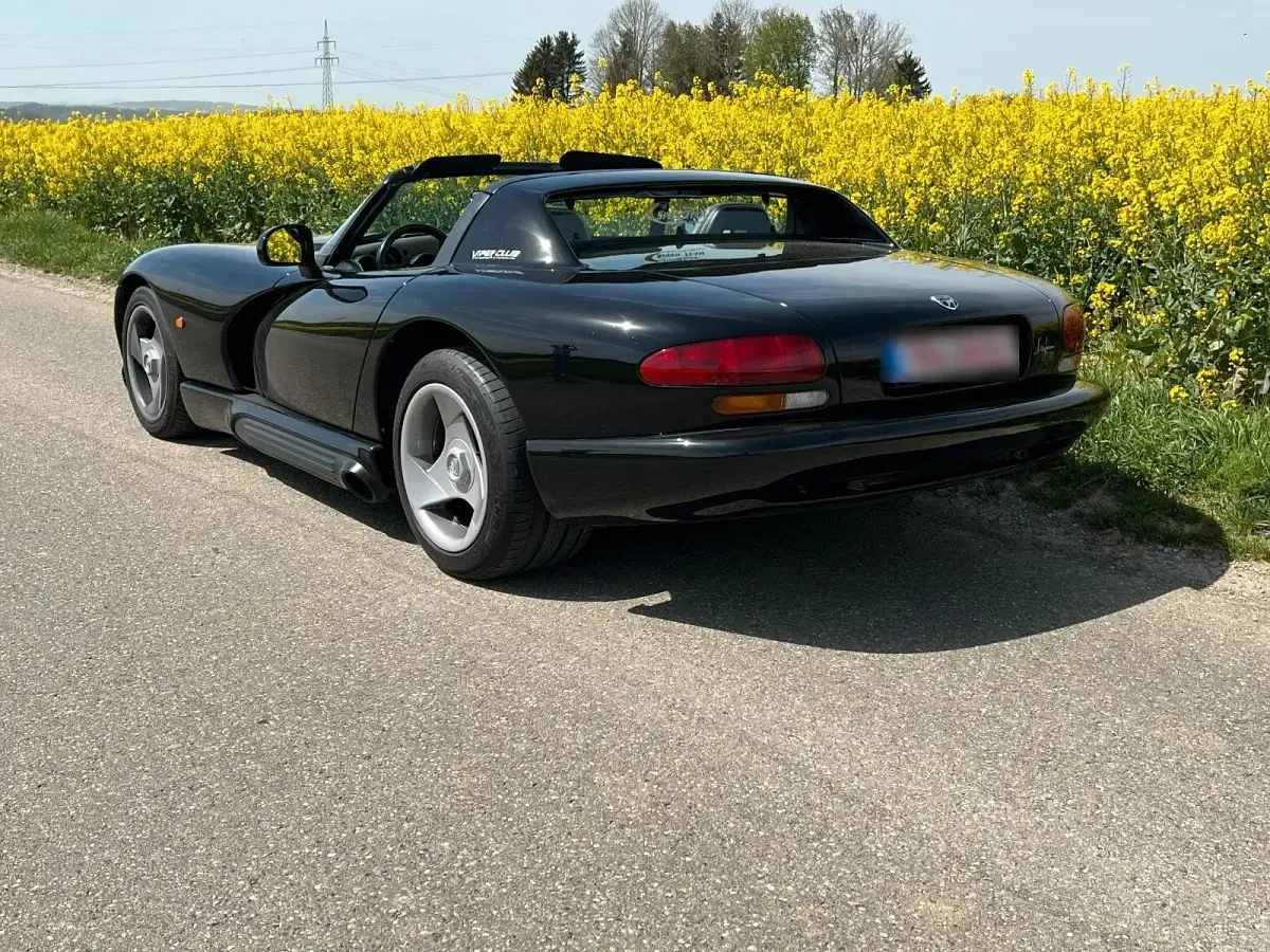 Gebraucht Dodge Viper 400 PS (294 kW) 1995 Schwarz Cabrio