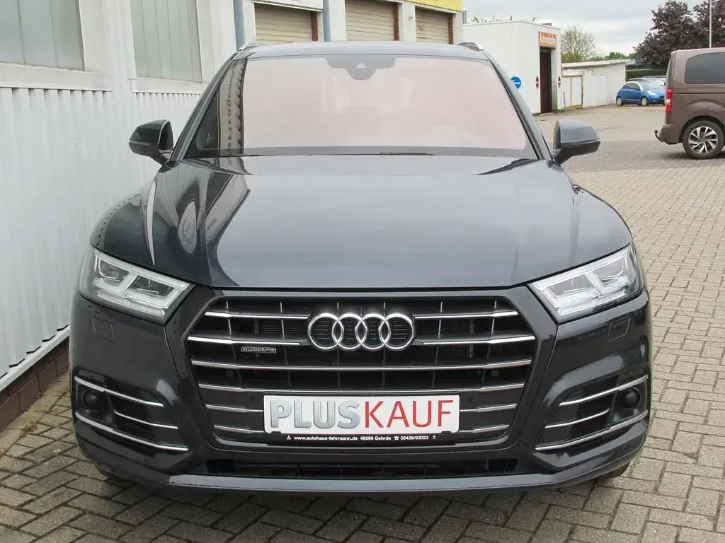 Gebraucht Audi Q5 S-Line 367 PS (269 kW) 2021 Mondscheinblau (metallic) SUV