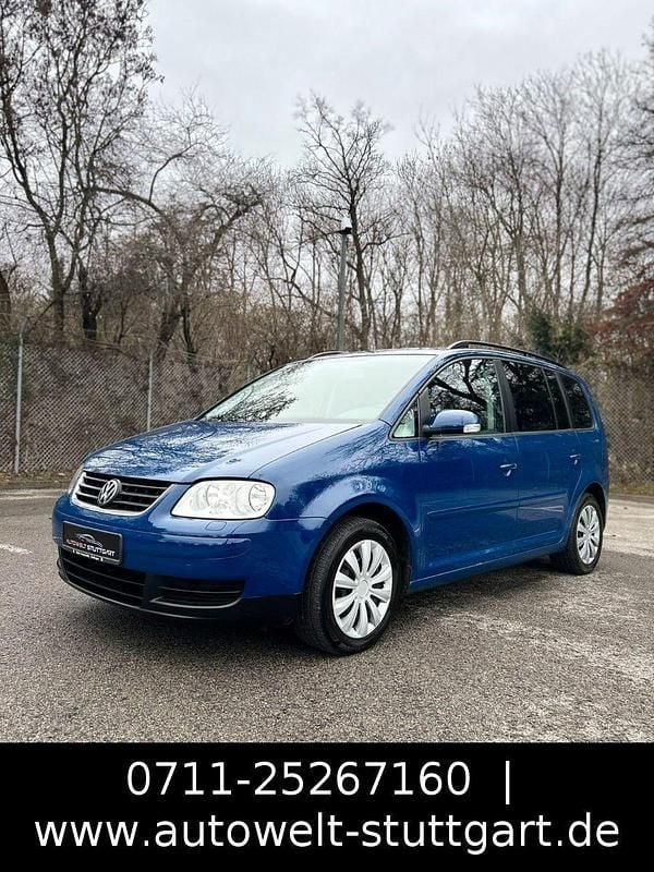 Gebraucht VW Touran Trendline 116 PS (85 kW) 2005 Blau Van / Kleinbus