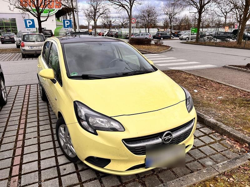 Gebraucht Opel Corsa Color Edition 101 PS (74 kW) 2015 Gelb Kleinwagen