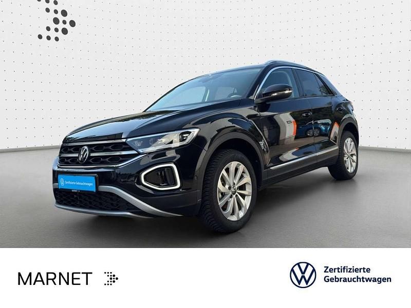 Schwarz Gebraucht 2024 VW T-Roc Style SUV | 29.430 € (Fairer Preis) - Bild 1/3