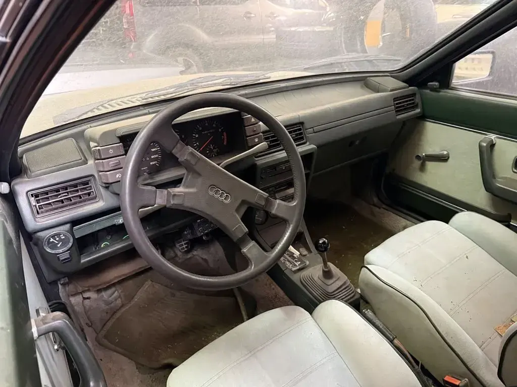 Gebraucht Audi Coupé 118 PS (86 kW) 1986 Grün Coupé