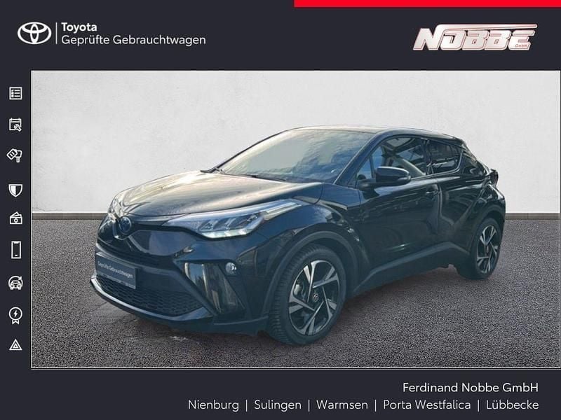 Mysticschwarz mica Gebraucht 2022 Toyota C-HR Team SUV | 22.990 € (Fairer Preis) - Bild 1/4