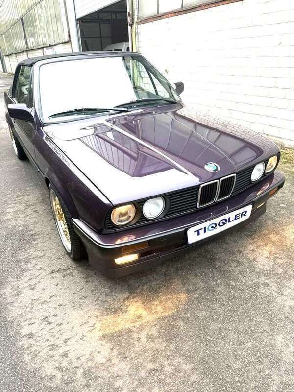 Violett Gebraucht 1993 BMW 318 Cabriolet Shadowline Cabrio | 24.990 € - Bild 1/4