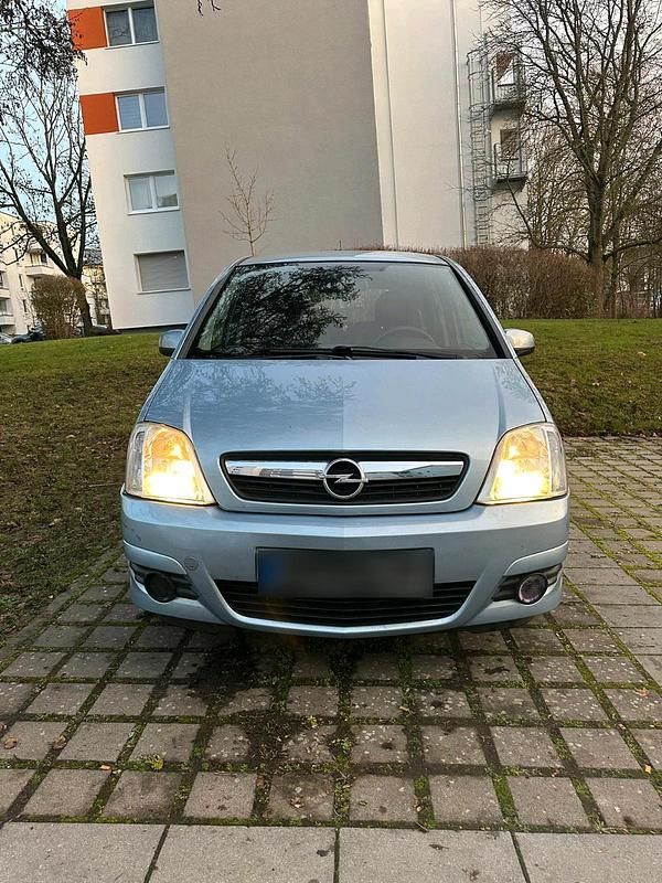 Gebraucht Opel Meriva 101 PS (74 kW) 2009 Blau Van / Kleinbus