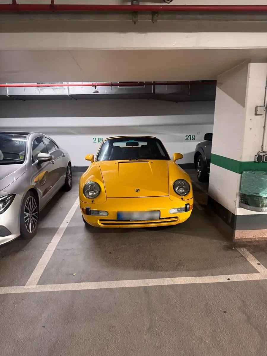 Gebraucht Porsche 993 286 PS (210 kW) 1996 Gelb Cabrio
