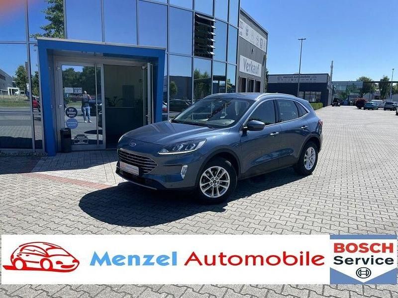 Blau Gebraucht 2022 Ford Kuga Titanium SUV | 25.490 € (Fairer Preis) - Bild 1/4