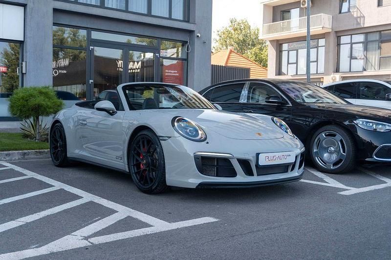 Grau Gebraucht 2018 Porsche 911 Carrera 4 GTS Cabrio | 118.990 € (Superpreis) - Bild 1/4