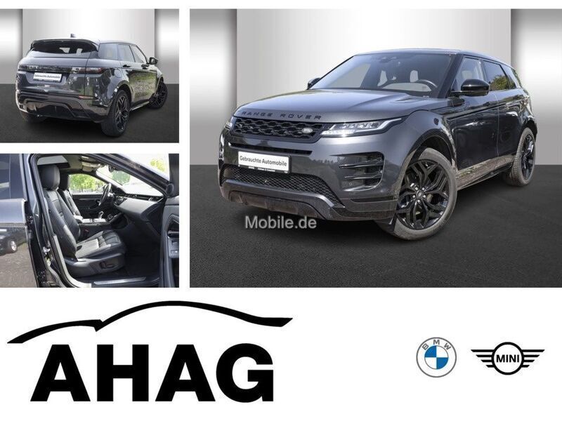Grau Gebraucht 2019 Land Rover Range Rover evoque R-Dynamic SUV | 30.550 € (Fairer Preis) - Bild 1/4