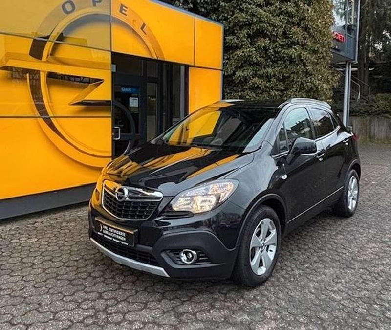 Graphit schwarz Gebraucht 2015 Opel Mokka Edition SUV | 12.995 € (Teuer) - Bild 1/4
