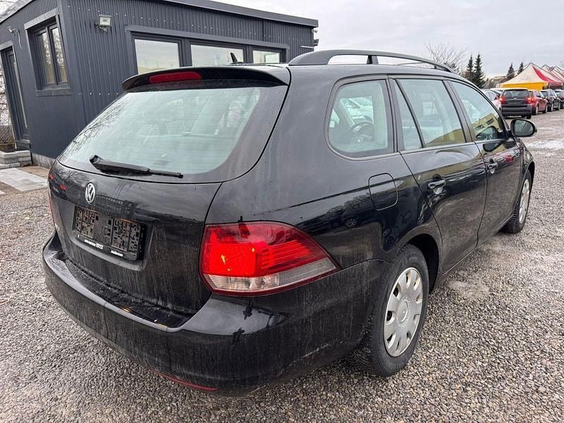 Gebraucht VW Golf VI Trendline 80 PS (58 kW) 2010 Schwarz Kleinwagen