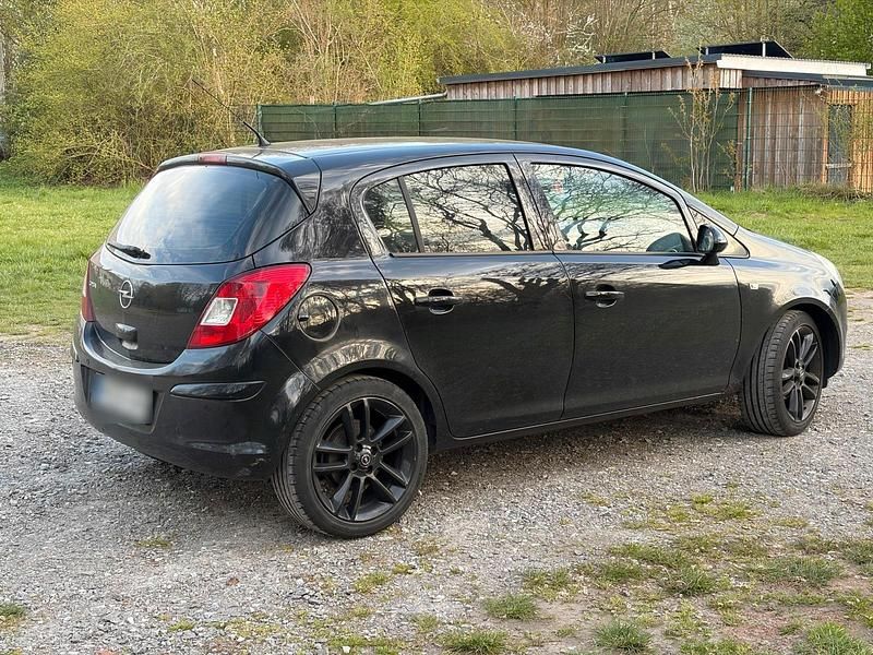 Gebraucht Opel Corsa 82 PS (60 kW) 2009 Schwarz Kleinwagen