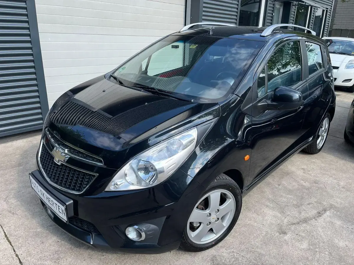 Gebraucht Chevrolet Spark LT 82 PS (60 kW) 2010 Schwarz Kleinwagen