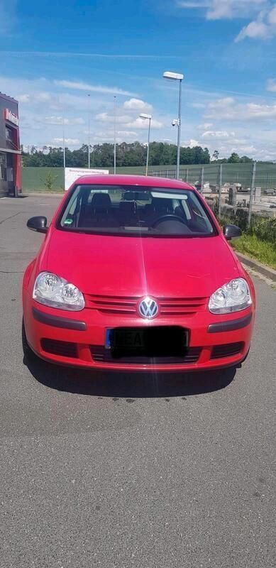 Rot Gebraucht 2007 VW Golf V Kleinwagen | 1.400 € (Superpreis) - Bild 1/4