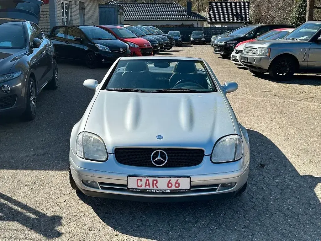 Gebraucht Mercedes SLK200 136 PS (100 kW) 1998 Silber Cabrio