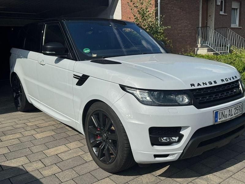 Weiß Gebraucht 2017 Land Rover Range Rover Sport HSE SUV | 24.900 € (Guter Preis) - Bild 1/4