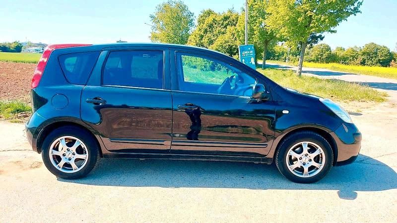 Second-hand Nissan Note 88 CP (64 kW) 2007 Negru Hatchback