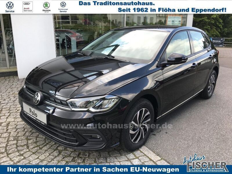 Schwarz Gebraucht 2023 VW Polo Life Limousine | 20.870 € (Fairer Preis) - Bild 1/4
