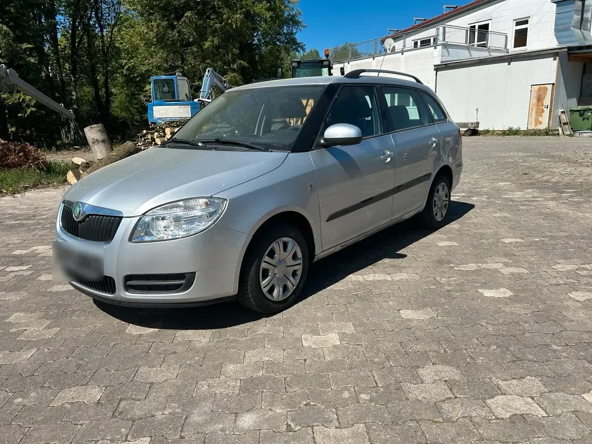 Second-hand Skoda Fabia 70 CP (51 kW) 2009 Argintiu Break