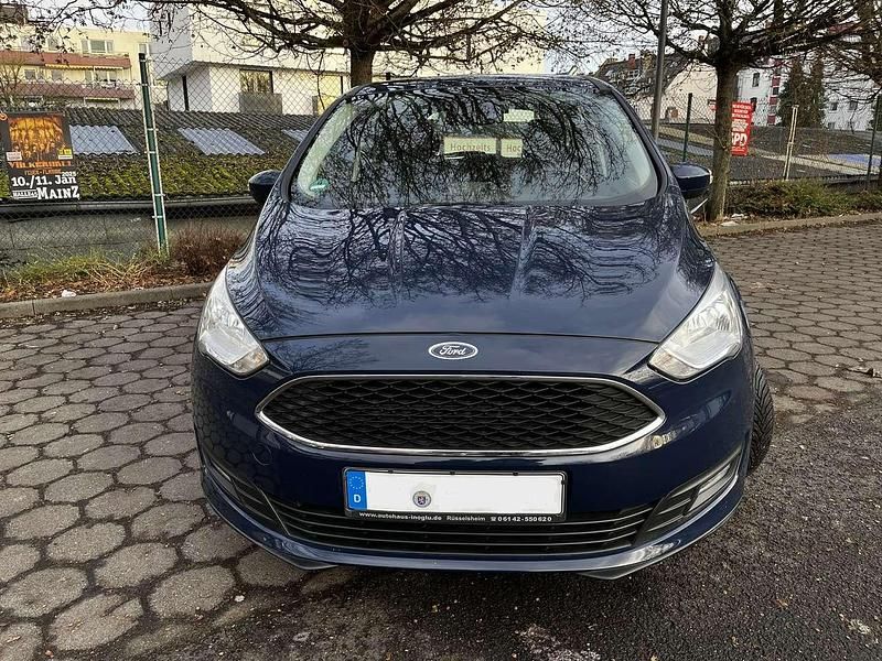 Gebraucht Ford Grand C-Max Titanium 150 PS (110 kW) 2018 Blau Van / Kleinbus