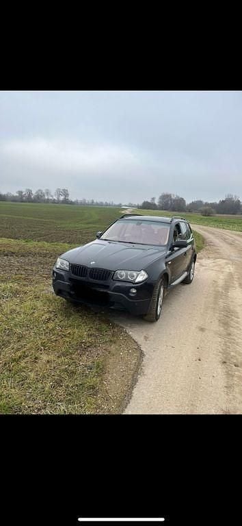 Schwarz Gebraucht 2008 BMW X3 Sport Line SUV | 3.800 € (Superpreis) - Bild 1/4