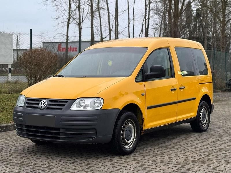 Gebraucht VW Caddy 69 PS (50 kW) 2004 Gelb Van / Kleinbus