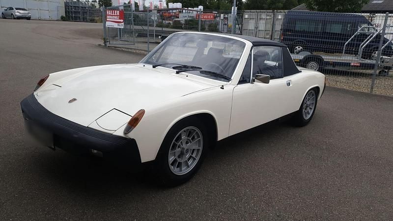 Weiß Gebraucht 1974 Porsche 914 Cabrio | 24.500 € - Bild 1/4