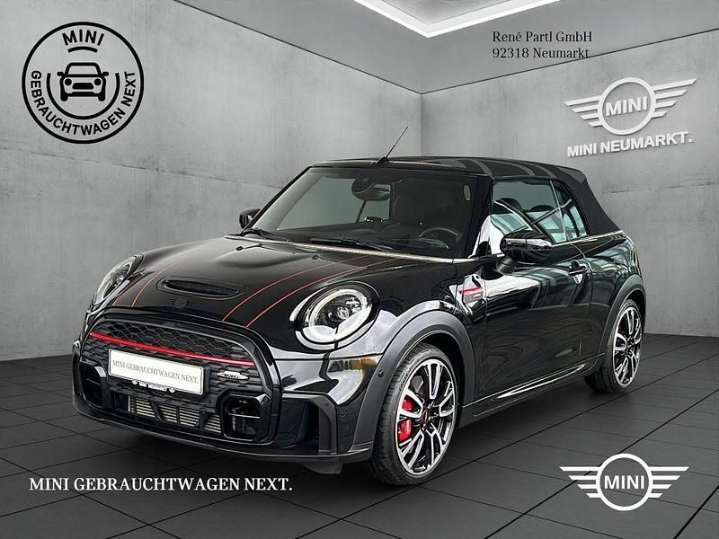 Midnight black metallic Gebraucht 2022 Mini John Cooper Works Cabriolet Cabrio | 33.450 € (Fairer Preis) - Bild 1/4