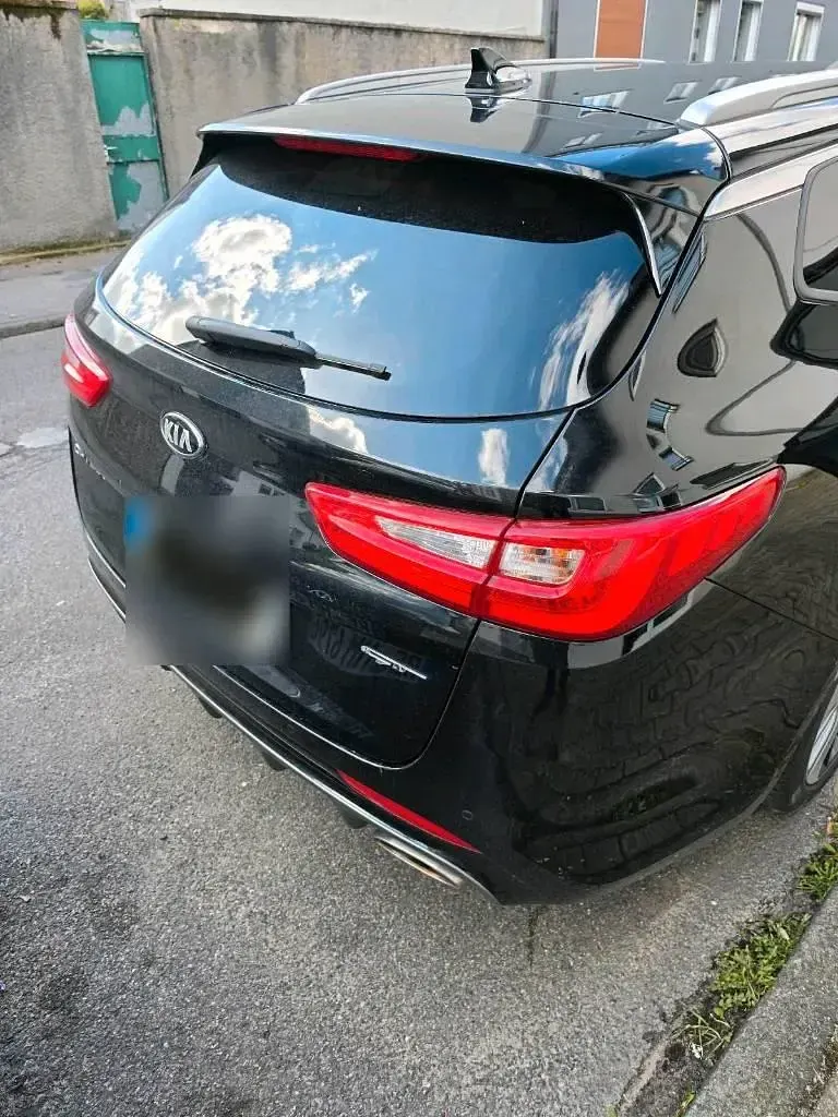 Gebraucht Kia Optima GT 245 PS (180 kW) 2017 Schwarz Kombi