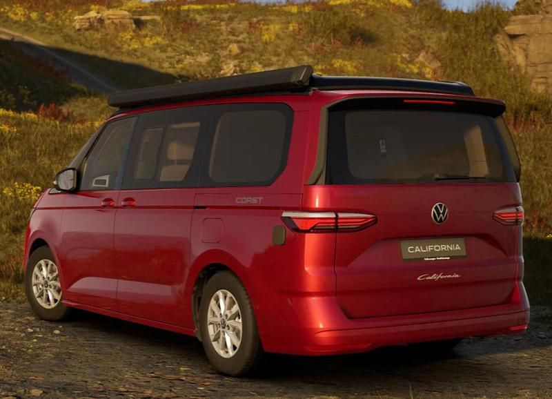 Neu VW California Coast 150 PS (110 kW) 2025 Fortanarot metallic Van