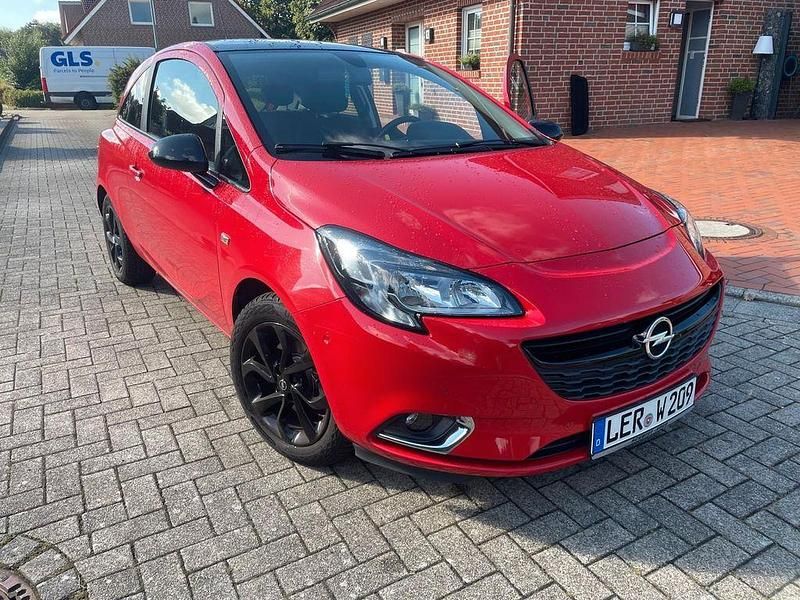 Rot Gebraucht 2016 Opel Corsa Color Edition Kleinwagen | 5.800 € (Superpreis) - Bild 1/4