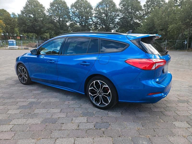 Gebraucht Ford Focus ST-Line X 150 PS (110 kW) 2020 Blau Kombi