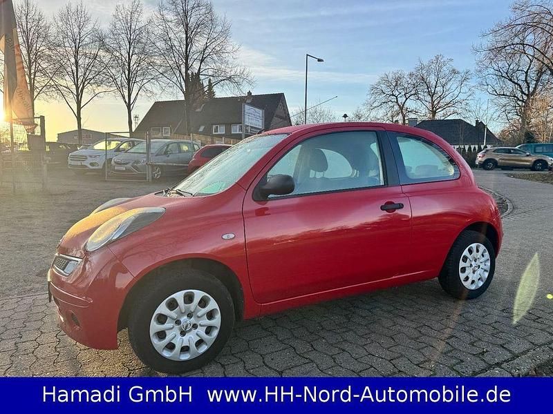 Gebraucht Nissan Micra Visia 65 PS (47 kW) 2009 Rot Limousine