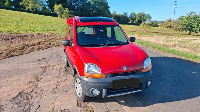 Rot Gebraucht 2002 Renault Kangoo Van / Kleinbus | 4.900 € (Fairer Preis) - Bild 1/4