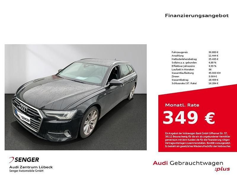 Mythosschwarz metallic Gebraucht 2021 Audi A6 Ambiente Kombi | 36.880 € (Etwas zu teuer) - Bild 1/3