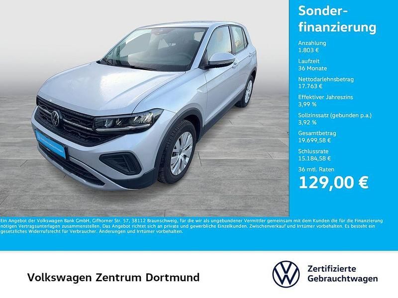 Gebraucht VW T-Cross 95 PS (69 kW) 2025 Silber SUV