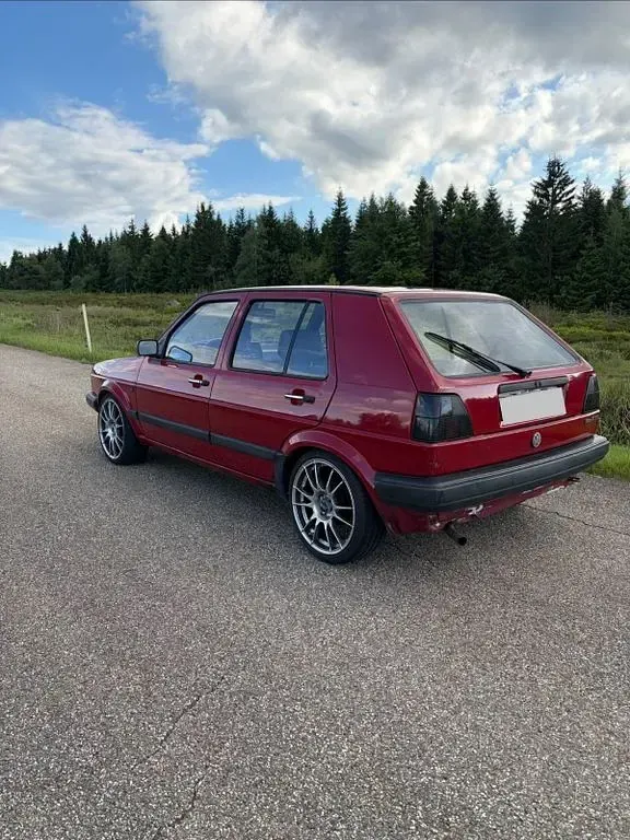 Gebraucht VW Golf III 60 PS (44 kW) 1991 Rot Kleinwagen