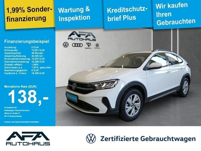 Pure white Gebraucht 2024 VW Taigo Life SUV | 18.969 € (Fairer Preis) - Bild 1/3