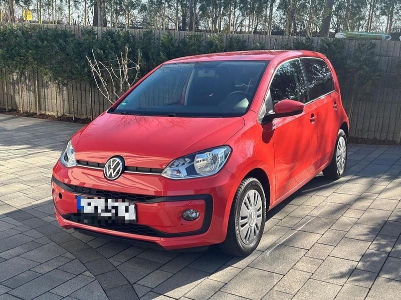 Rot Gebraucht 2018 VW up! Sound Kleinwagen | 7.000 € (Guter Preis) - Bild 1/4
