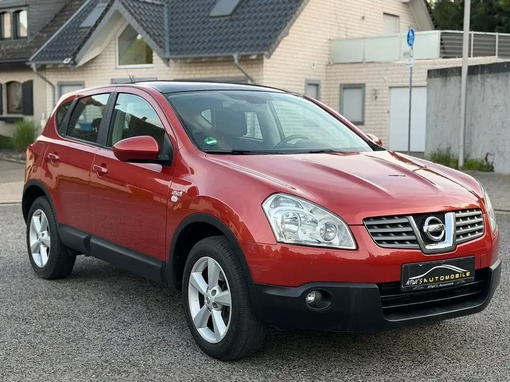 Gebraucht Nissan Qashqai Visia 106 PS (77 kW) 2007 Rot SUV
